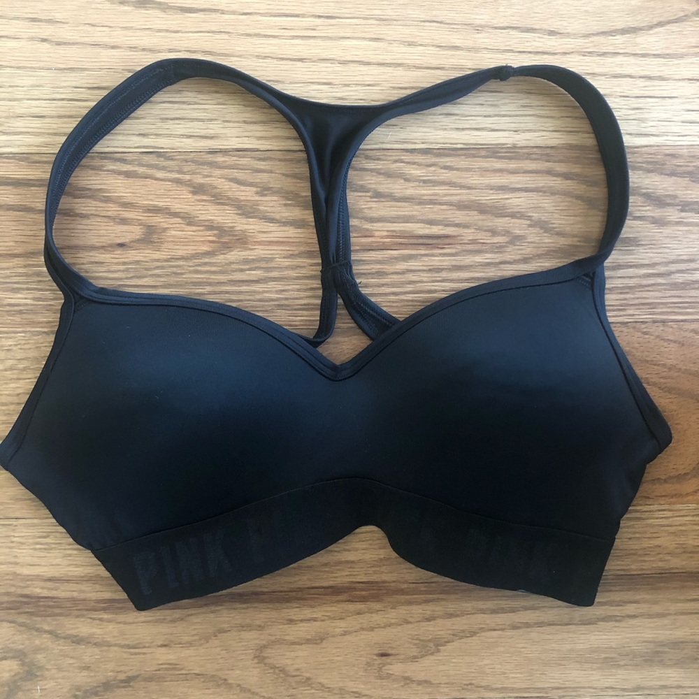 Pink Victoria Secret Racer Back Bra